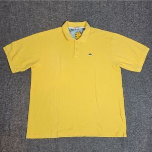 Vintage Ecko Unltd Polo Shirt Men’s XL Yellow Rhino Logo 2000s Streetwear
